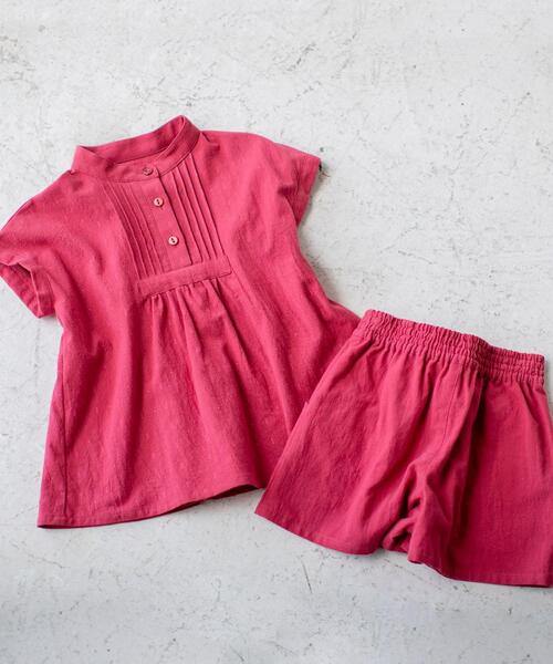 coen(コーエン)の「【coen キッズ/ジュニア】ヨウリュウセットアップ(つなぎ/オールインワン・キッズ・グレー/ピンク・150/110/130)」の12枚目の写真