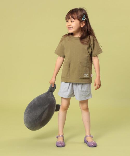 coen(コーエン)の「【coen キッズ/ジュニア】ヨウリュウセットアップ(つなぎ/オールインワン・キッズ・グレー/ピンク・150/110/130)」の8枚目の写真