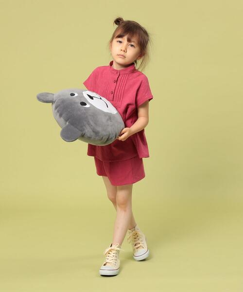 coen(コーエン)の「【coen キッズ/ジュニア】ヨウリュウセットアップ(つなぎ/オールインワン・キッズ・グレー/ピンク・150/110/130)」の11枚目の写真