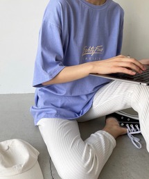 CANAL JEAN | via j(ヴィアジェイ) "Eighty Four"半袖Tシャツ(Tシャツ/カットソー)