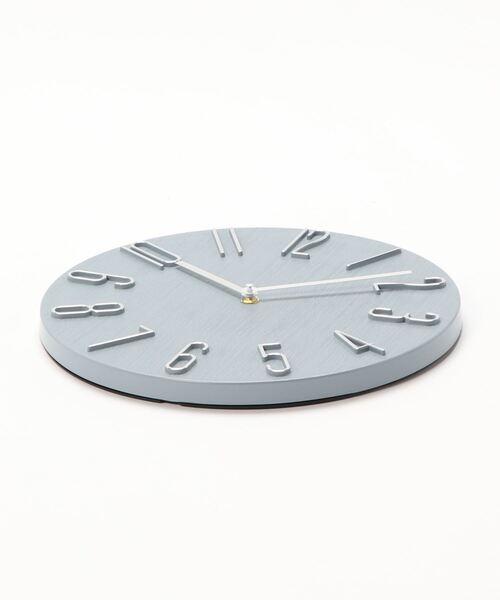 FL import collection（エフエルインポートコレクション）の「【壁掛け】軽量ウッドライククロックミニ（掛け時計・レディース・ホワイト/モカ/ブルーグレー/ブラック・FREE）」の10枚目の写真