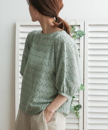 URBAN RESEARCH DOORS | カット刺繍バルーンスリーブブラウス(シャツ/ブラウス)