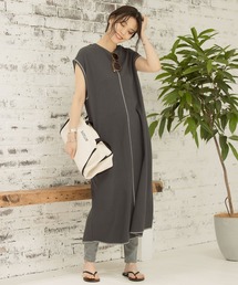 BAYFLOW | ハニカムカットソーワンピース(ワンピース)