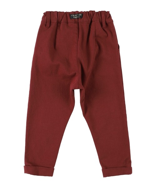 DILASH(ディラッシュ)の「スーパーストレッチヘリンボンパンツ(チノパンツ・キッズ・エンジ/ベージュ/ネイビー/チャコール・110/120/80/100/90/150/140/130)」の9枚目の写真