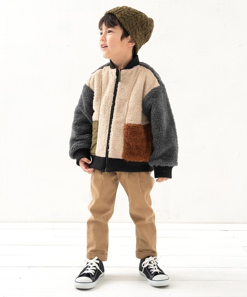 DILASH(ディラッシュ)の「スーパーストレッチヘリンボンパンツ(チノパンツ・キッズ・エンジ/ベージュ/ネイビー/チャコール・110/120/80/100/90/150/140/130)」の12枚目の写真