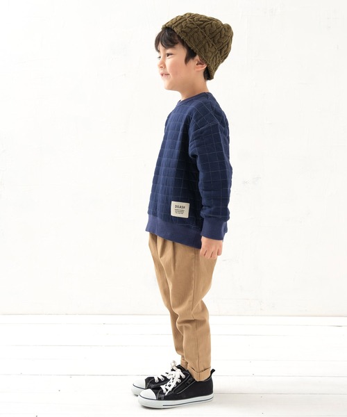 DILASH(ディラッシュ)の「スーパーストレッチヘリンボンパンツ(チノパンツ・キッズ・エンジ/ベージュ/ネイビー/チャコール・110/120/80/100/90/150/140/130)」の13枚目の写真