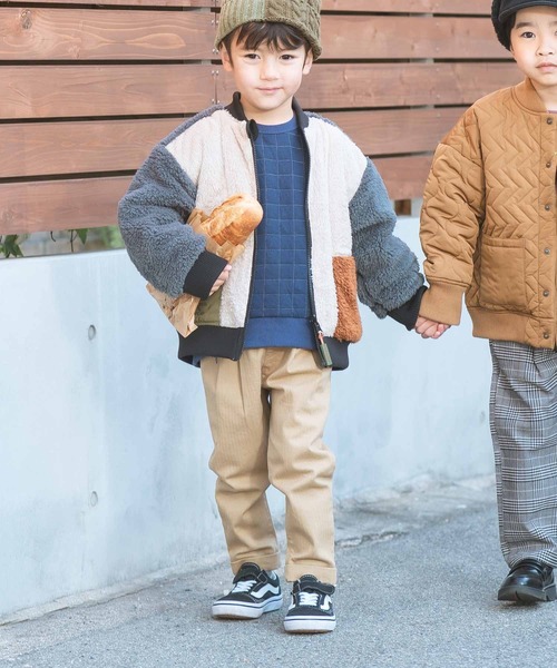 DILASH(ディラッシュ)の「スーパーストレッチヘリンボンパンツ(チノパンツ・キッズ・エンジ/ベージュ/ネイビー/チャコール・110/120/80/100/90/150/140/130)」の20枚目の写真