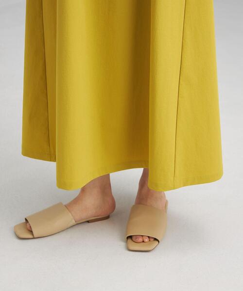 green label relaxing（グリーンレーベルリラクシング）の「ハッスイ UV Aライン ワンピース －撥水－－UVカット－（ワンピース・レディース・ネイビー/オリーブ/イエロー・FREE）」の7枚目の写真