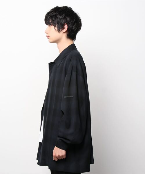 N.HOOLYWOOD(N.ハリウッド)の「BALMACAAN COAT(ステンカラーコート・メンズ・ブルー系その他/ブラック系その他・36/38/40)」の11枚目の写真
