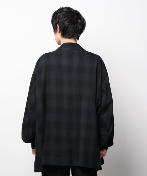 N.HOOLYWOOD(N.ハリウッド)の「BALMACAAN COAT(ステンカラーコート・メンズ・ブルー系その他/ブラック系その他・36/38/40)」の12枚目の写真