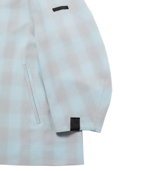 N.HOOLYWOOD(N.ハリウッド)の「BALMACAAN COAT(ステンカラーコート・メンズ・ブルー系その他/ブラック系その他・36/38/40)」の8枚目の写真