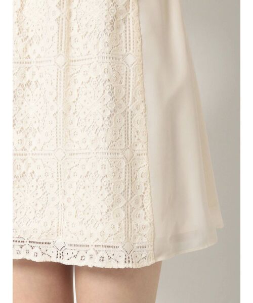 MERCURYDUO(マーキュリーデュオ)の「ボリュームスリーブレースコンビチュニック(シャツ/ブラウス・レディース・ブラウン/オフホワイト/ベージュ・FREE)」の21枚目の写真