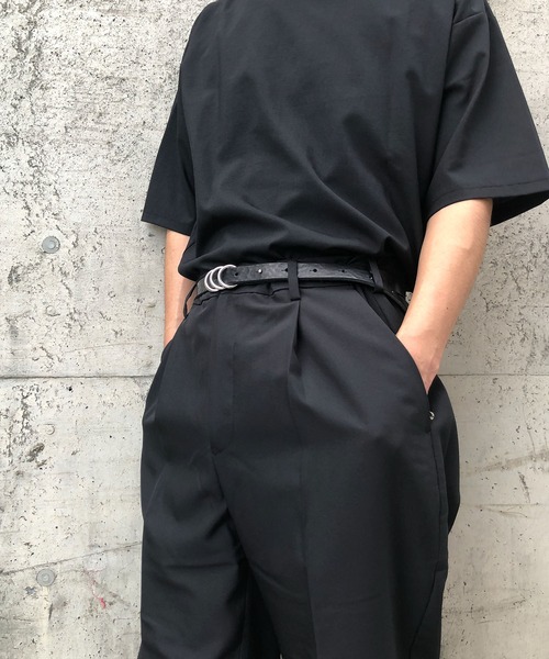 Editors Draw（エディターズドロー）の「イタリーレザーベルト【 N j e / ニージェ】（ベルト・メンズ・A/B/C/D・ONE SIZE）」の6枚目の写真