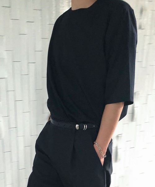 Editors Draw（エディターズドロー）の「イタリーレザーベルト【 N j e / ニージェ】（ベルト・メンズ・A/B/C/D・ONE SIZE）」の13枚目の写真