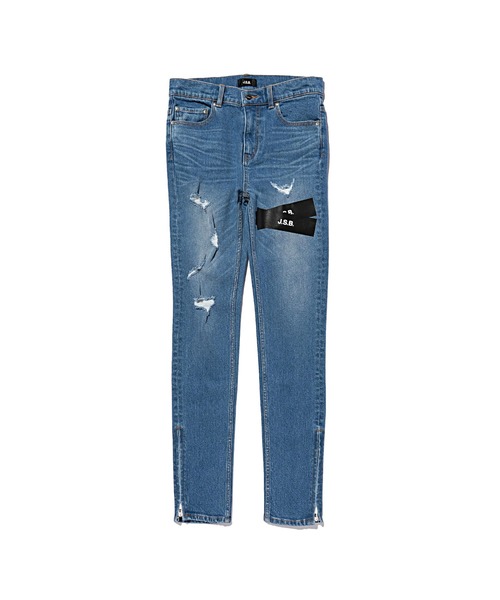 Pasted パンツ Logo Logo Denim Denim J S B ジェーエスビー のファッション Pants デニムパンツ