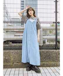 コットンレース2WAYワンピース