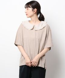 Samansa Mos2 | 衿付Tシャツ(Tシャツ/カットソー)