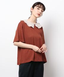 Samansa Mos2 | 衿付Tシャツ(Tシャツ/カットソー)