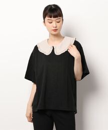 Samansa Mos2 | 衿付Tシャツ(Tシャツ/カットソー)