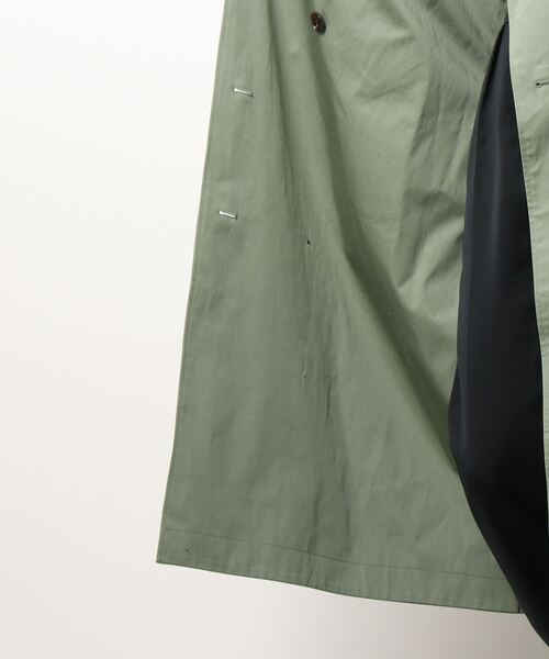 ZADIG&VOLTAIRE（ザディグ　エ　ヴォルテール）の「KENA COTON COAT（トレンチコート・レディース・ライトグリーン・S/M/XS/L）」の5枚目の写真