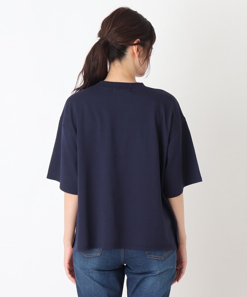 Cutie Blonde(キューティーブロンド)の「◆【S-L】チェックアップリケプルオーバー(Tシャツ/カットソー・レディース・ボルドー/ダークグリーン/ベージュ/ネイビー・02/03/01)」の18枚目の写真