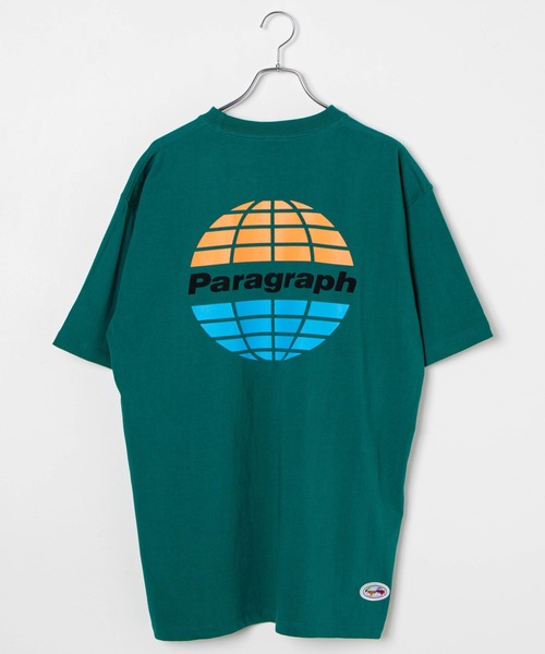 Paragraph(パラグラフ)の「WEGO/ParagraphバックロゴビッグTシャツ(Tシャツ/カットソー・メンズ・グリーン/ホワイト/オートミール/ブラック・FREE)」の5枚目の写真