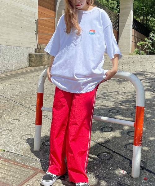 Paragraph(パラグラフ)の「WEGO/ParagraphバックロゴビッグTシャツ(Tシャツ/カットソー・メンズ・グリーン/ホワイト/オートミール/ブラック・FREE)」の18枚目の写真