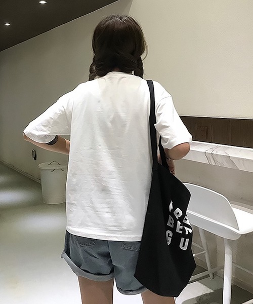 Bifrost(ビフレスト)の「フォトプリントTシャツ(Tシャツ/カットソー・レディース・ホワイト/ピンク/ブルー・XL/L/M)」の6枚目の写真