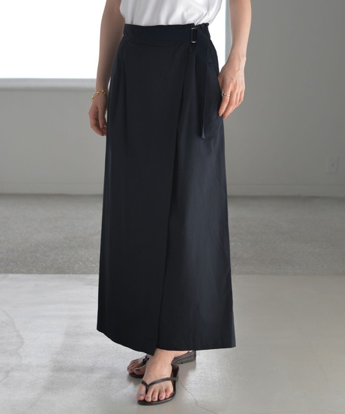 新品タグ付　Apuweiser-riche リボン付パンツ セール】ラップ風ベルト付パンツ（その他パンツ）｜AMERICAN