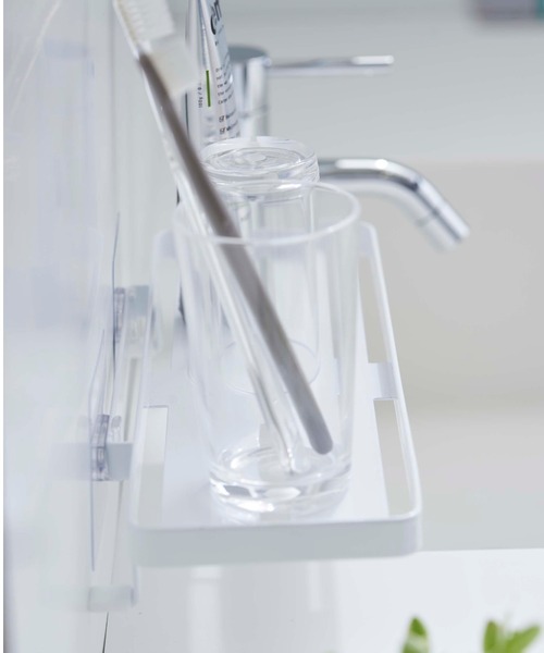 TIMELESS COMFORT(タイムレスコンフォート)の「tower(タワー)フィルムフック サニタリーラック(バス/トイレグッズ・レディース・ホワイト/ブラック・ONE SIZE)」の14枚目の写真