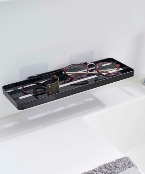 TIMELESS COMFORT(タイムレスコンフォート)の「tower(タワー)フィルムフック サニタリーラック(バス/トイレグッズ・レディース・ホワイト/ブラック・ONE SIZE)」の9枚目の写真