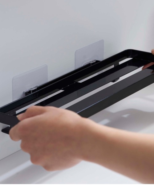 TIMELESS COMFORT(タイムレスコンフォート)の「tower(タワー)フィルムフック サニタリーラック(バス/トイレグッズ・レディース・ホワイト/ブラック・ONE SIZE)」の13枚目の写真