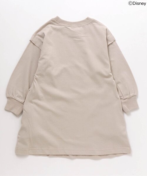 Disney(ディズニー)の「/ディズニーキャラクターTシャツワンピース(ワンピース・キッズ・ライトグレー/ラベンダー・90/100/110/120/80/130)」の9枚目の写真