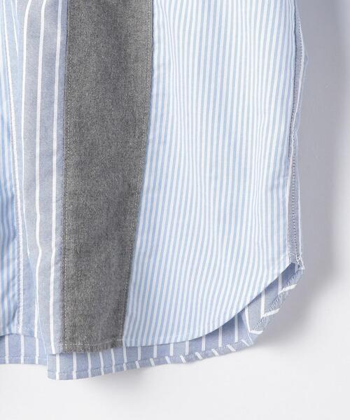 green label relaxing（グリーンレーベルリラクシング）の「OLT＜GLR/ lab＞マルチアソート ストライプ シャツ（シャツ/ブラウス・メンズ・ライトブルー・M/XL/L/S）」の11枚目の写真