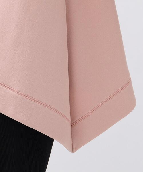 UNTITLED（アンタイトル）の「◆「L」イレヘムダンボールパーカー【洗える】（パーカー・レディース・ホワイト系/ガンメタ/ピンク系・04/44/48/46）」の8枚目の写真