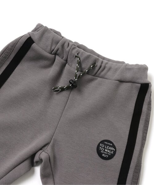 BREEZE（ブリーズ）の「/サイドラインダンボールニットパンツ 10分丈（その他パンツ・キッズ・カーキ/ブラック/グレー・110/140/150/130/100/120/90）」の8枚目の写真