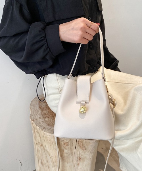 TABI PAL（タビパル）の「【TABI PAL】ニューレザー　ハンドバッグ　ショルダーバッグ（ショルダーバッグ・レディース・ホワイト/マスタード/グリーン/ブラック・FREE）」の17枚目の写真