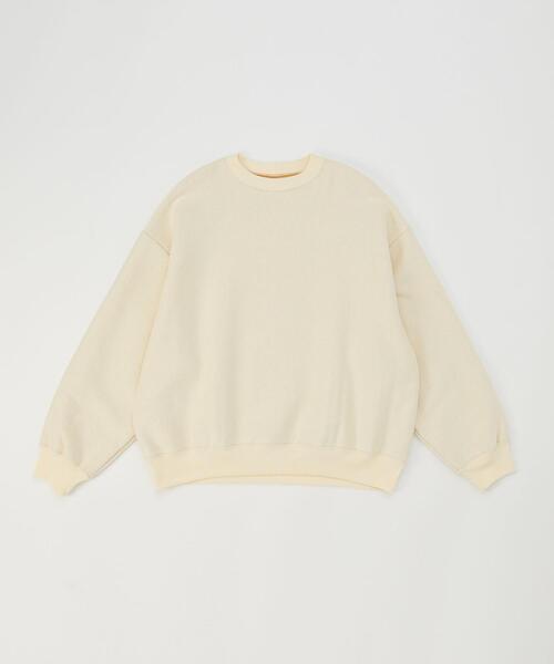 blurhms（ブラームス）の「【別注】＜blurhms (ブラームス)＞ 80`S SWT/カットソー（スウェット・メンズ・ダークグリーン/オフホワイト・2/4/3）」の2枚目の写真