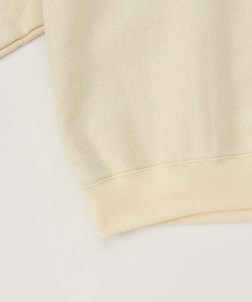 blurhms（ブラームス）の「【別注】＜blurhms (ブラームス)＞ 80`S SWT/カットソー（スウェット・メンズ・ダークグリーン/オフホワイト・2/4/3）」の8枚目の写真