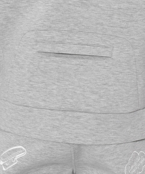 muta（ムータ）の「【別注】muta MARINE/ムータ マリン/ボンディングフーディ（パーカー・メンズ・ブラック/グレー・4/6/5/7）」の5枚目の写真