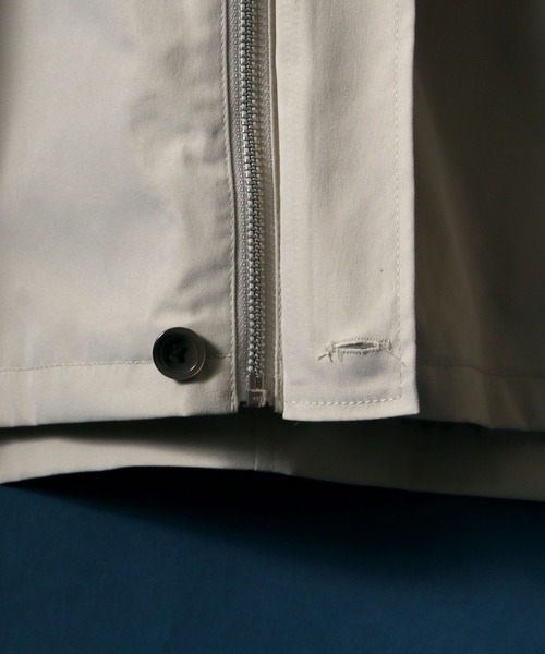 ANPAS（アンパス）の「ANPAS Fly Fronto Blouson SET-UP/ANPAS 別注 比翼仕立てブルゾン＆タックワイドテーパードパンツ セットアップ（セットアップ・メンズ・チャコールグレー/ブラック/ネイビー/グレイッシュベージュ・M/L）」の19枚目の写真