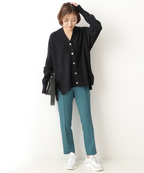 IENA（イエナ）の「ウール2Wayストレッチパンツ◆（その他パンツ・レディース・ブラック/ブルー/ボルドー/ナチュラル/キャメル・40/38/36/34）」の15枚目の写真