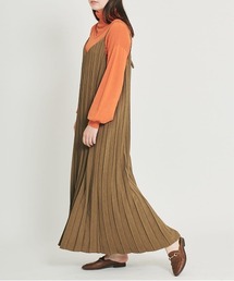 √M ルートエム プリーツワンピース