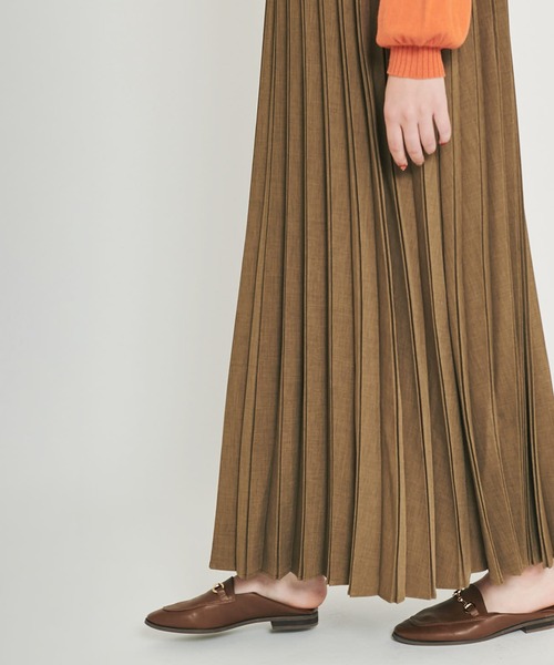 ikka(イッカ)の「√M ルートエム プリーツワンピース(ワンピース・レディース・モカ/チャコールグレー・M/L)」の18枚目の写真