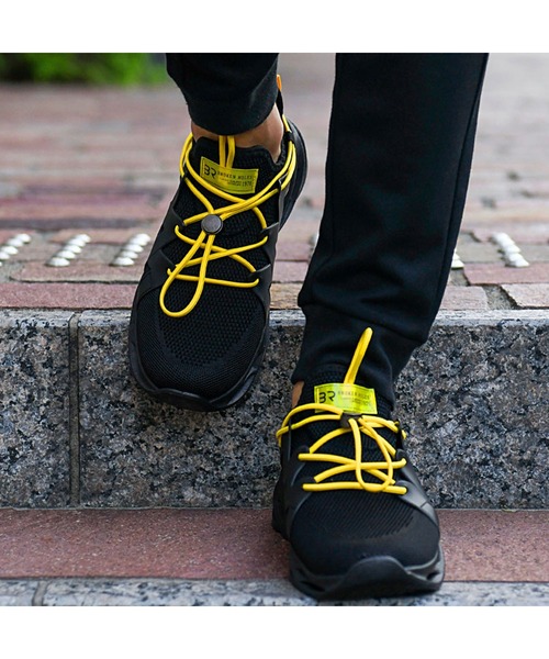 SILVER BULLET（シルバーバレット）の「『SILVER BULLET SELECT AC/シルバーバレットセレクト』デザインソールスポーティメッシュスニーカー【Y】（スニーカー・メンズ・ブラック/ホワイト・42/43/44/41）」の6枚目の写真