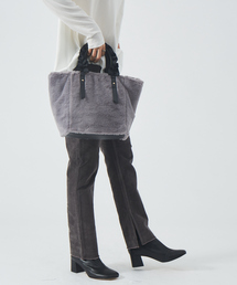 【Avancer 】フェイクファートートバッグ