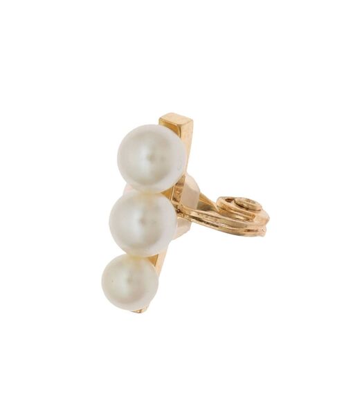 LAGUNAMOON（ラグナムーン）の「LADYスリーパールイヤリング（イヤリング・レディース・アイボリー・FREE）」の2枚目の写真