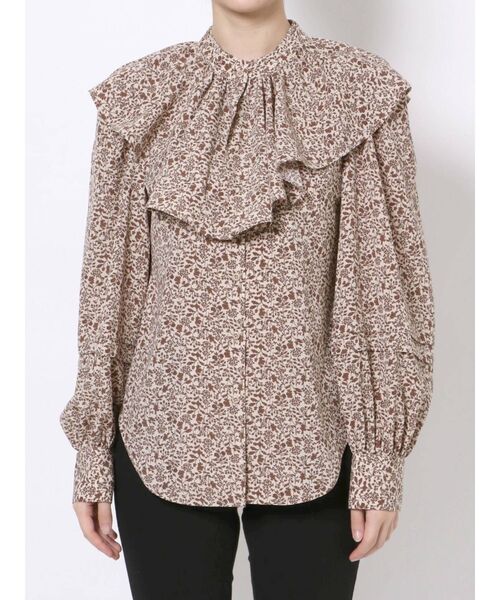 dazzlin（ダズリン）の「ビッグカラー付ボリュームブラウス（シャツ/ブラウス・レディース・オフホワイト/ベージュ/その他1・FREE）」の10枚目の写真