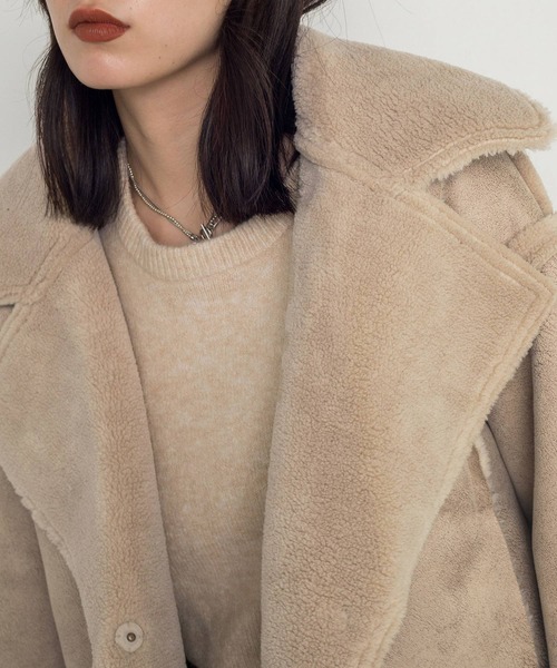 w closet（ダブルクローゼット）の「エコスエードムートンW前ショート