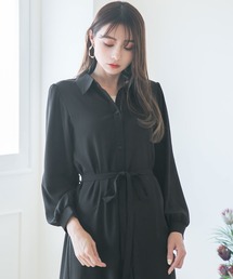 Newlyme | フィッシュテールロングシャツワンピース(ワンピース)